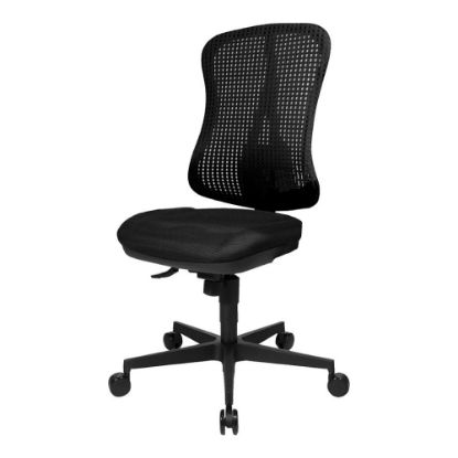 Drehstuhl Head Point SY schwarz/schwarz,Netz.