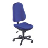 Drehstuhl Support Synchro royalblau