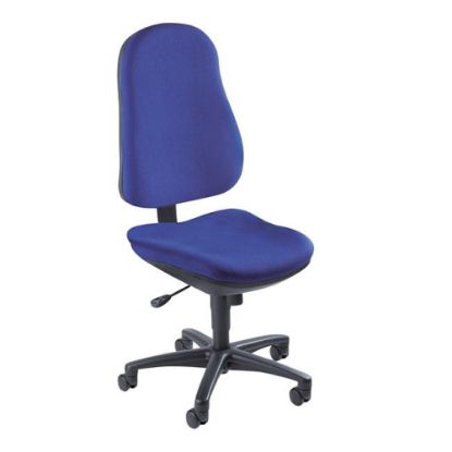 Drehstuhl Support Synchro royalblau
