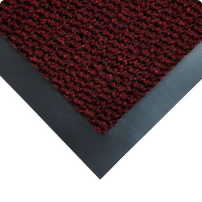 Vyna-Plush 0.9m x lfm., schwarz/rot
