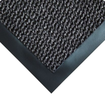 Vyna-Plush 0.9m x 1.5m, schwarz/grau