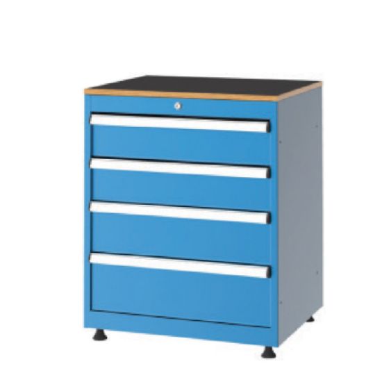 PREDALNIK S 6 PREDALI (2X75, 2X100, 125, 200 MM), 800X710X570MM, RAL5015