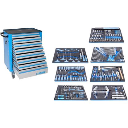 VOZIČEK Z ORODJEM Art.1011AEV6, s 325-delnim orodjem (voziček EV6)