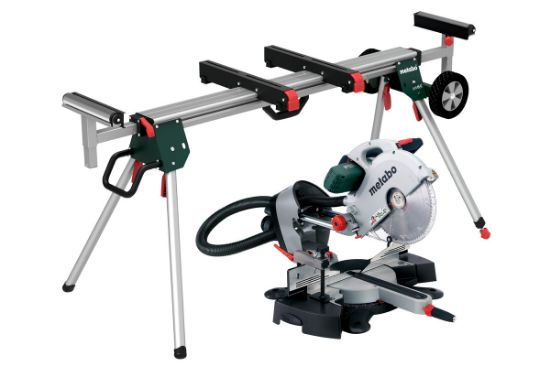 ŽAGA ZAJERALNA KGS 315 2200W Plus Set s stojalom KSU 401 METABO