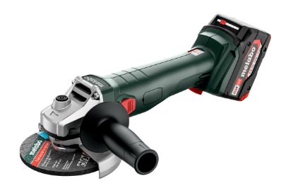Slika BRUSILNIK KOTNI AKUMULATORSKI W18 7-125 (700W) Metabo
+ 2x Baterija 18V, 4,0Ah