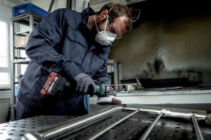 Slika BATERIJSKI KOTNI BRUSILNIK WVB 18 LT BL 11-125 QUICK INOX