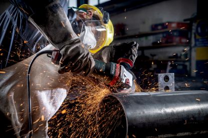 Slika KOTNI BRUSILNIK WEPBA 19-125 Q DS M-BRUSH