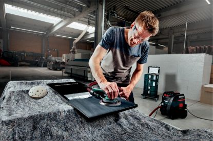 Slika BRUSILNIK ORBITALNI SXE 150-2.5 BL Set ( v garnituri s setom pribora za brušenje