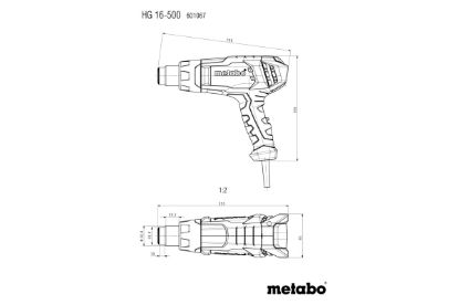 Slika FEN NA VROČI ZRAK HG 16-500 1600W