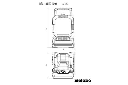 Slika BATERIJSKA SVETILKA BSA 18 LED 4000