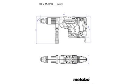 Slika KOMBINIRANO KLADIVO KHEV 11-52 BL Metabo