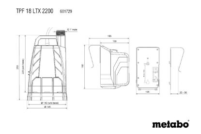Slika BATERIJSKA POTOPNA ČRPALKA TPF 18 LTX 2200