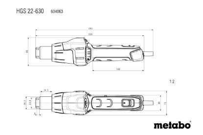 Slika TOPLOZRAČNI FEN HGS 22-630