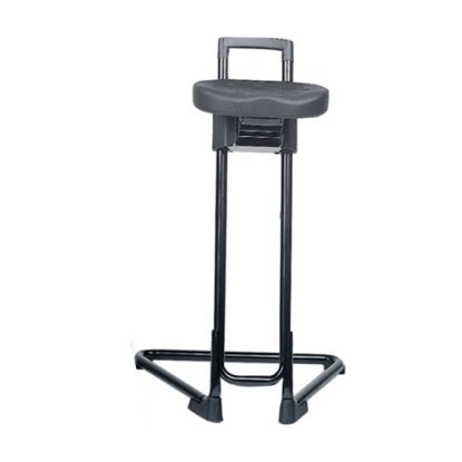 NASLONJALO ZA STOJO - ČRNO višine 600-850mm