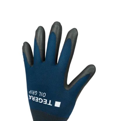 Slika Rokavice delovne nitrilne Oil grip, Tegera, 8850