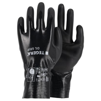 Slika Rokavice delovne nitrilne Oil grip, Tegera, 8853
