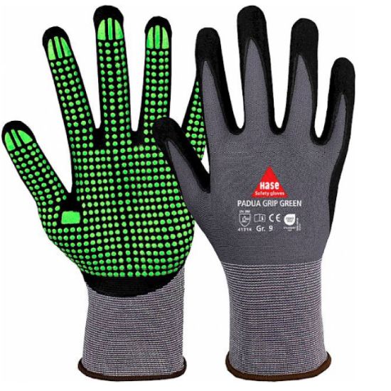 Rokavice delovna iz nitrilne pene s pikami, 830365 