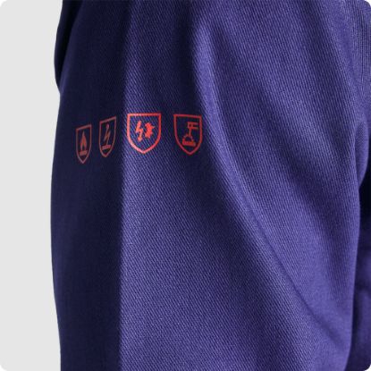 Slika Jakna ognjevarna, moška, modra, FR9403