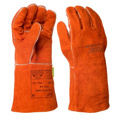 Slika Rokavice delovne iz gov.usnja za varilce, dolge, WELDAS, 10-2101