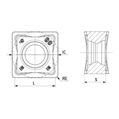 Slika Rezkalne ploščice SNMX KT