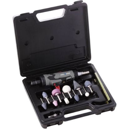 Slika PNEVMATSKI PALIČNI BRUSILNIK Z BRUSNIM SETOM AEROTEC