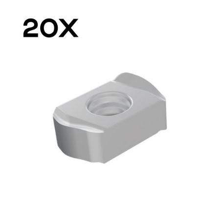 Slika Garnitura, rezkalna glava + 20 ploščic LNMX