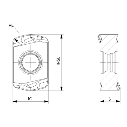 Slika Rezkalne ploščice LNMX MM3