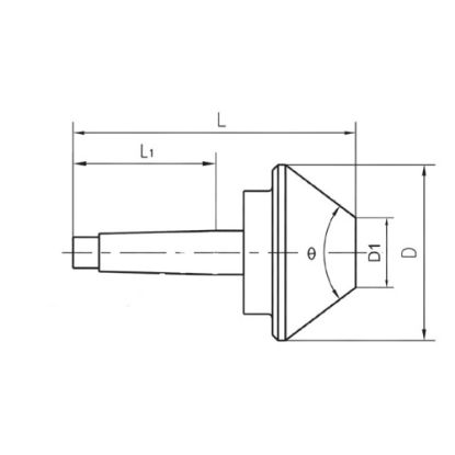 Slika KONICA VRTLJIVA GOBASTA MK4 D160mm/60° BDS4X160X60°