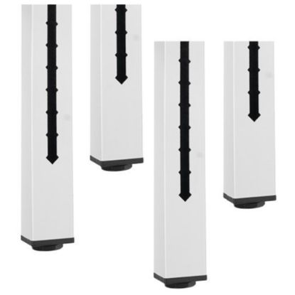 Slika MIZA DELOVNA 2000X700MM NAST. VIŠINA 840-1040MM, RAL7035/RAL5010 (2X PREDAL + 2X