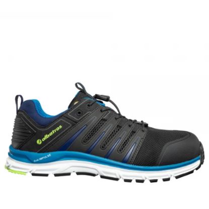 Slika Čevelj delovni nizki S1P ESD,črno/moder BREEZE Impulse 800221