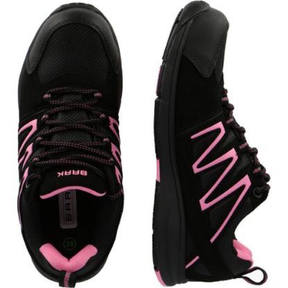 Slika Čevelj delovni s plastično kapico S1P, črno/roza 800480