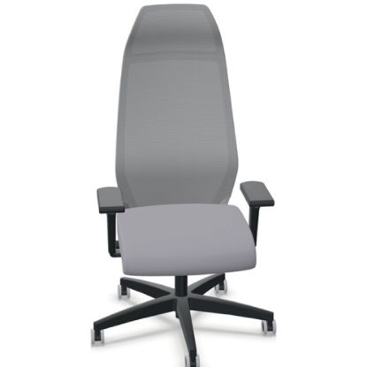 Slika Vrtljivi pisarniški stol, z naslonjalom za hrbet, višina 840, ZUCO, 11962