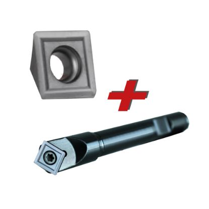 Slika Garniture: NC sveder + 1x ploščica SKMX11T308-MS