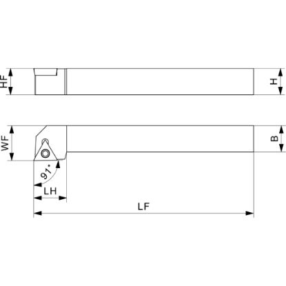 Slika Zunanja stružna držala STGC/STGP – z zamikom, STGC/STGP_OFFSET_EXT