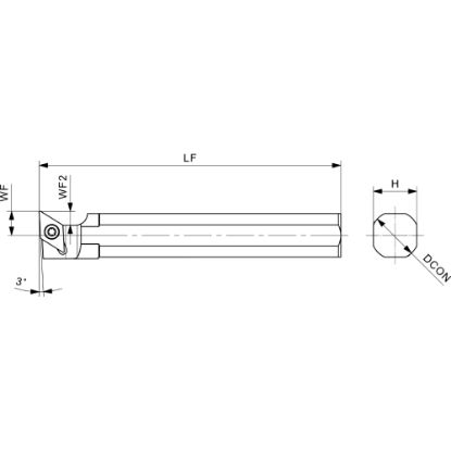 Slika Mikrodržalo, notranje, za tip D, S-SDUCL