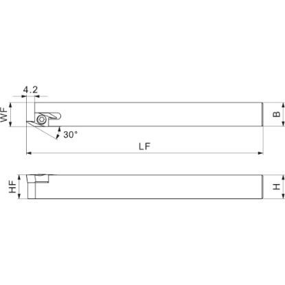 Slika Mikro držala, zunanja, tipa ABFSR, ABFSR-07