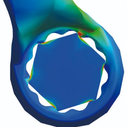 Slika Garnitura kratkih viličasto obročnih ključev v torbici, 125/1CT, Unior
