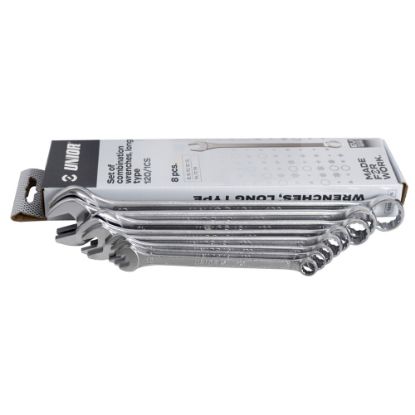 Slika GARNITURA DOLGIH VILIČASTO OBROČNIH KLJUČEV V KARTONU 8 - 19/8