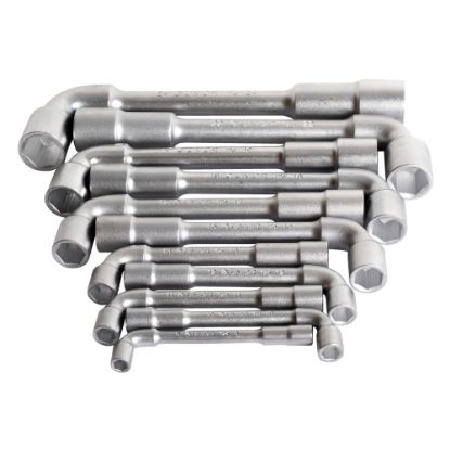 Slika GARNITURA DVOSTRANSKIH UPOGNJENIH NASADNIH KLJUČEV V KARTONU 8 - 24/11