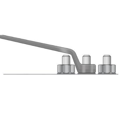 Slika Ključ obročni, 180/1, Unior