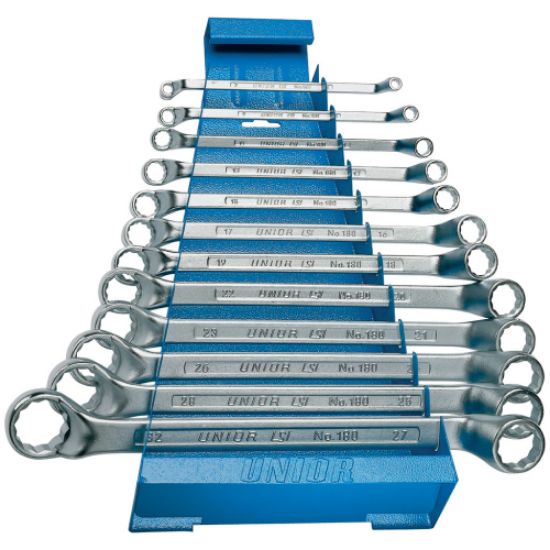 GARNITURA OBROČNIH KLJUČEV NA KOVINSKEM STOJALU 6 - 32/12