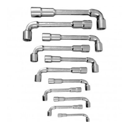 Slika GARNITURA DVOSTRANSKIH UPOGNJENIH NASADNIH KLJUČEV V KARTONU 8 - 24/11