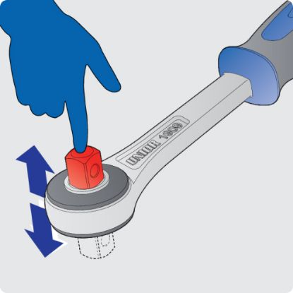 Slika RAGLJA ENOSMERNA 1/2" 1/2"