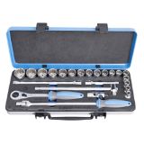 Slika GARNITURA NASADNIH KLJUČEV 1/2" V KOVINSKI KASETI 3/8 - 1 1/4"