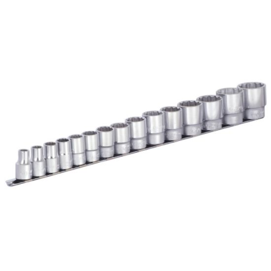 GARNITURA NASADNIH KLJUČEV 1/2" NA OBEŠALU 3/8"-1.1/4"/15