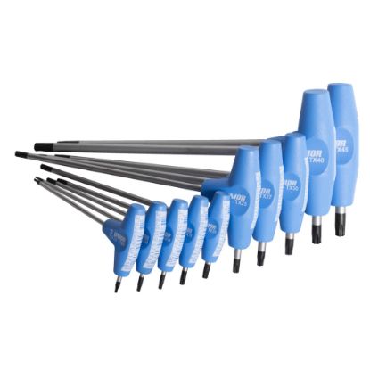 Slika GARNITURA KLJUČEV S TX PROFILOM IN T ROČAJEM V KARTONU TX6 - TX45/10