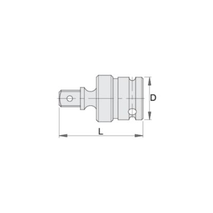Slika ZGLOB KARDANSKI 1", IMPACT 1"