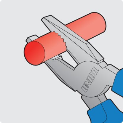 Slika Klešče kombinirane, 406/4G, Unior