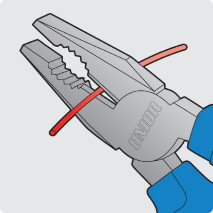 Slika Klešče kombinirane, 406/4G, Unior