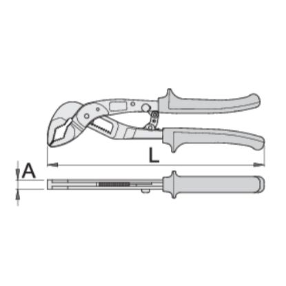 Slika Klešče samonastavljive "HYPO", 442/1HYPO, Unior
